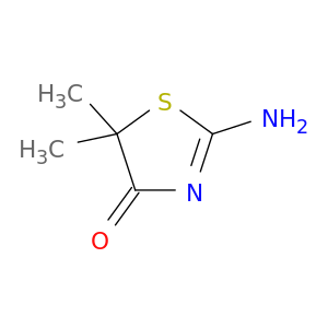 2-氨基-5,5-二甲基-4(5h)-噻唑酮