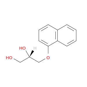 1,2-Propanediol, 3-(1-naphthalenyloxy)-, (2S)-