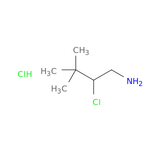1-Butanamine, 2-chloro-3,3-dimethyl-, hydrochloride