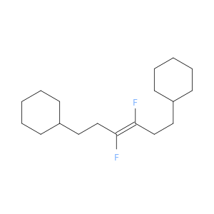 Cyclohexane, 1,1'-[(3E)-3,4-difluoro-3-hexene-1,6-diyl]bis-