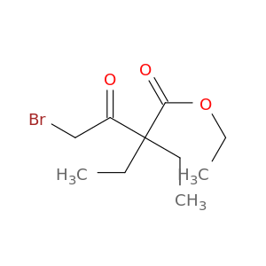Butanoic acid, 4-bromo-2,2-diethyl-3-oxo-, ethyl ester