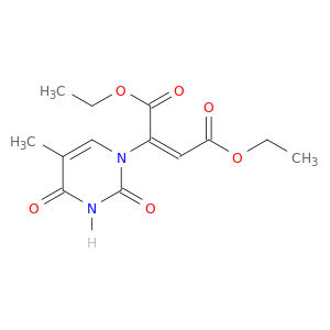 DIETHYL 2-(5-METHYL-2,4-DIOXO-3,4-DIHYDROPYRIMIDIN- 1(2H)-YL)FUMARATE