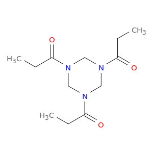 1-Propanone,1,1',1''-(1,3,5-triazine-1,3,5(2H,4H,6H)-triyl)tris-