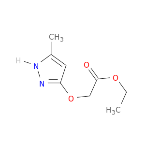 Acetic acid, [(5-methyl-1H-pyrazol-3-yl)oxy]-, ethyl ester