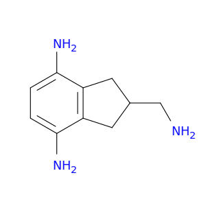 1H-Indene-4,7-diamine, 2-(aminomethyl)-2,3-dihydro-
