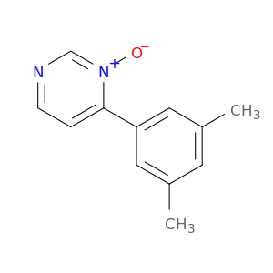 Pyrimidine, 4-(3,5-dimethylphenyl)-, 3-oxide