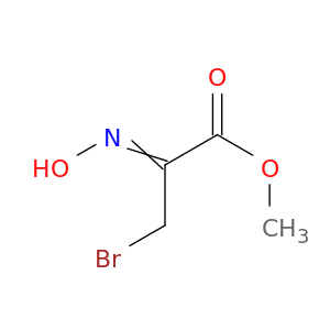 Propanoic acid, 3-bromo-2-(hydroxyimino)-, methyl ester