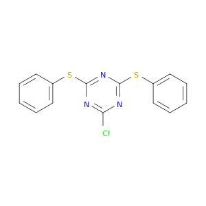 1,3,5-Triazine, 2-chloro-4,6-bis(phenylthio)-
