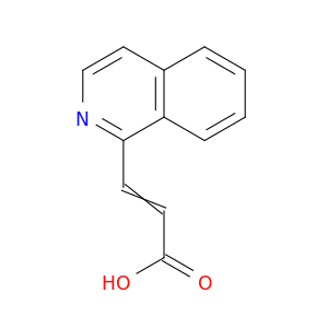 2-Propenoic acid, 3-(1-isoquinolinyl)-