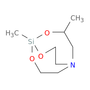 2,8,9-Trioxa-5-aza-1-silabicyclo[3.3.3]undecane, 1,7-dimethyl-