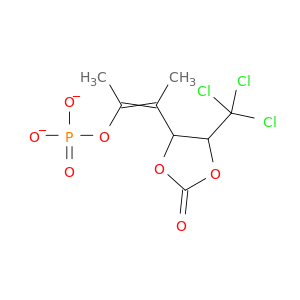 Phosphoric acid, dimethyl2-[2-oxo-5-(trichloromethyl)-1,3-dioxolan-4-yl]ethenyl ester