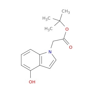 1H-Indole-1-acetic acid, 4-hydroxy-, 1,1-dimethylethyl ester