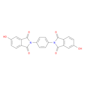 1H-Isoindole-1,3(2H)-dione, 2,2'-(1,4-phenylene)bis[5-hydroxy-