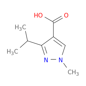 1-Methyl-3-(propan-2-yl)-1H-pyrazole-4-carboxylic Acid