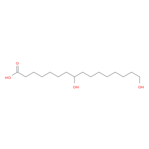 Hexadecanoic acid, 8,16-dihydroxy-