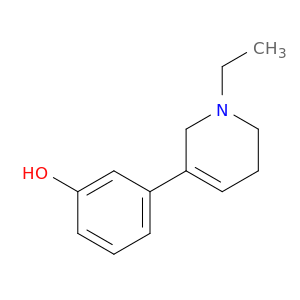 Phenol, 3-(1-ethyl-1,2,5,6-tetrahydro-3-pyridinyl)-