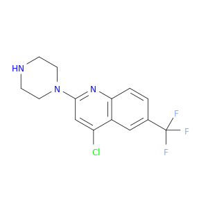 4-氯-2-(1-哌嗪基)-6-(三氟甲基)喹啉