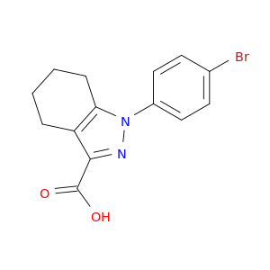1-(4-bromophenyl)-4,5,6,7-tetrahydro-1H-indazole-3-carboxylic acid