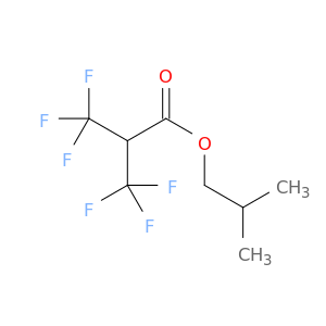 Propanoic acid, 3,3,3-trifluoro-2-(trifluoromethyl)-, 2-methylpropyl ester