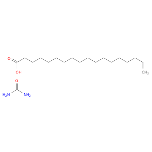 Octadecanoic acid, compd. with urea