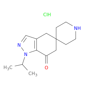 1-异丙基-1,4-二氢螺[吲唑-5,4'-哌啶]-7(6H)-酮盐酸盐