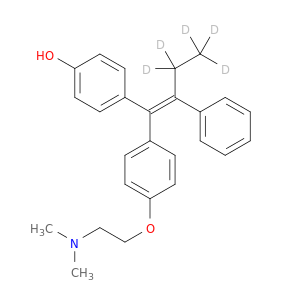 (Z) 4-Hydroxy Tamoxifen Ethyl-d5