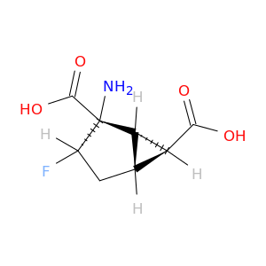 Bicyclo[3.1.0]hexane-2,6-dicarboxylicacid, 2-amino-3-fluoro-, (1S,2S,3S,5R,6S)-
