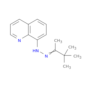 N-(3,3-DIMETHYLBUTAN-2-YLIDENEAMINO)QUINOLIN-8-AMINE