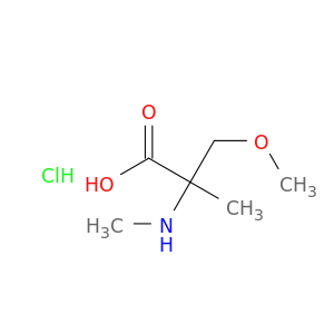 3-Methoxy-2-methyl-2-(methylamino)propanoic acid hydrochloride
