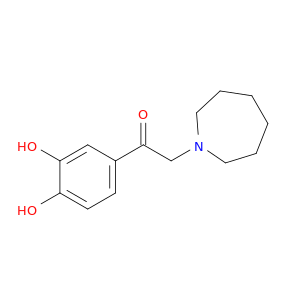3',4'-DIHYDROXY-2-(HEXAHYDRO-1H-AZEPIN-1-YL)ACETOPHENONE