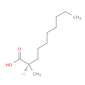 Decanoic acid, 2-methyl-, (R)-
