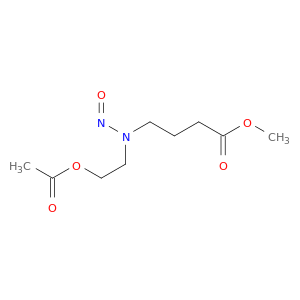 methyl 4-{[2-(acetyloxy)ethyl](nitroso)amino}butanoate