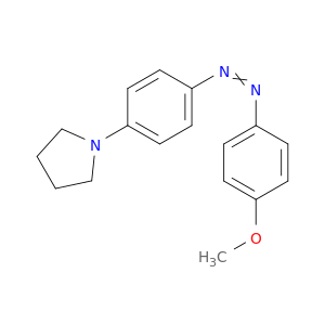 Pyrrolidine, 1-[4-[(4-methoxyphenyl)azo]phenyl]-