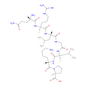 L-Proline, L-glutaminyl-L-arginyl-L-leucylglycyl-L-valyl-L-lysyl-