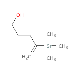 4-Penten-1-ol, 4-(trimethylstannyl)-