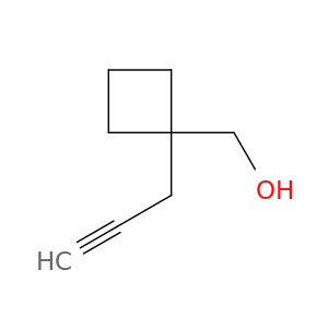 [1-(prop-2-yn-1-yl)cyclobutyl]methanol