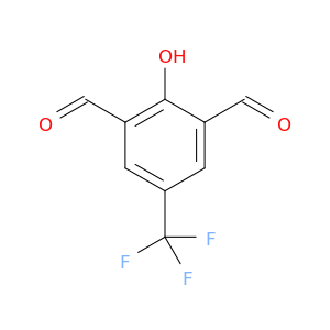 1,3-Benzenedicarboxaldehyde, 2-hydroxy-5-(trifluoromethyl)-