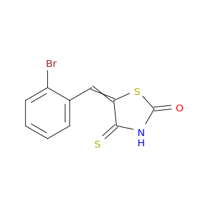 2-Thiazolidinone, 5-[(2-bromophenyl)methylene]-4-thioxo-