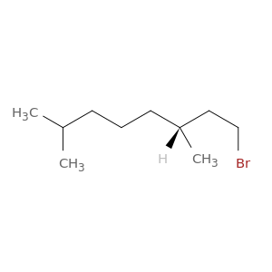 Octane, 1-bromo-3,7-dimethyl-, (3R)-