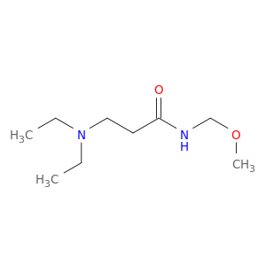 Propanamide, 3-(diethylamino)-N-(methoxymethyl)-