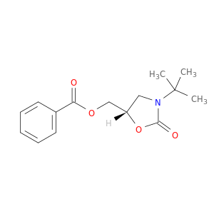 2-Oxazolidinone, 5-[(benzoyloxy)methyl]-3-(1,1-dimethylethyl)-, (S)-