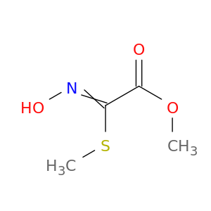 Acetic acid, (hydroxyimino)(methylthio)-, methyl ester