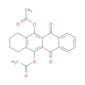 (12-acetyloxy-6,11-dioxo-1,2,3,4-tetrahydrotetracen-5-yl) acetate