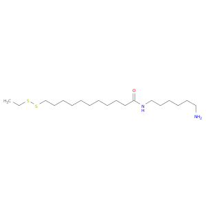 Undecanamide, N-(6-aminohexyl)-11-(ethyldithio)-