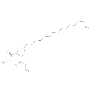 1,3-Dioxolane-4,5-dicarboxylic acid, 2-pentadecyl-, dimethyl ester