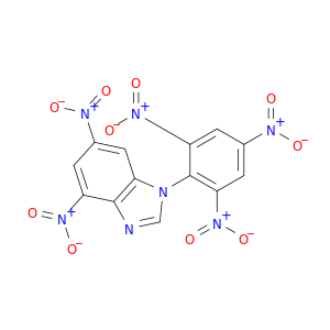 1H-Benzimidazole, 4,6-dinitro-1-(2,4,6-trinitrophenyl)-