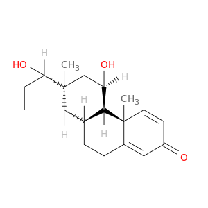 Androsta-1,4-dien-3-one,11,17-dihydroxy-, (11a,17b)-