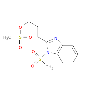1H-Benzimidazole-2-propanol,1-(methylsulfonyl)-, 2-methanesulfonate
