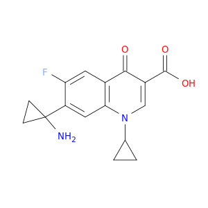 3-Quinolinecarboxylicacid, 7-(1-aminocyclopropyl)-1-cyclopropyl-6-fluoro-1,4-dihydro-4-oxo-