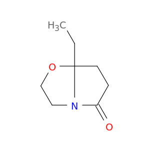 Pyrrolo[2,1-b]oxazol-5(6H)-one, 7a-ethyltetrahydro-